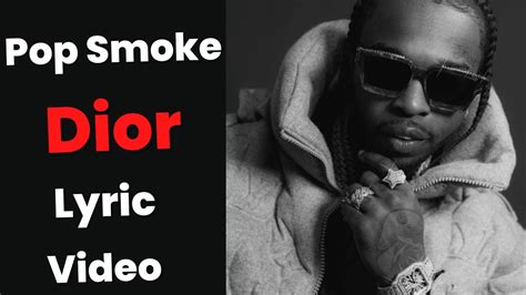 pop smoke dior remix|christian dior pop smoke lyrics.